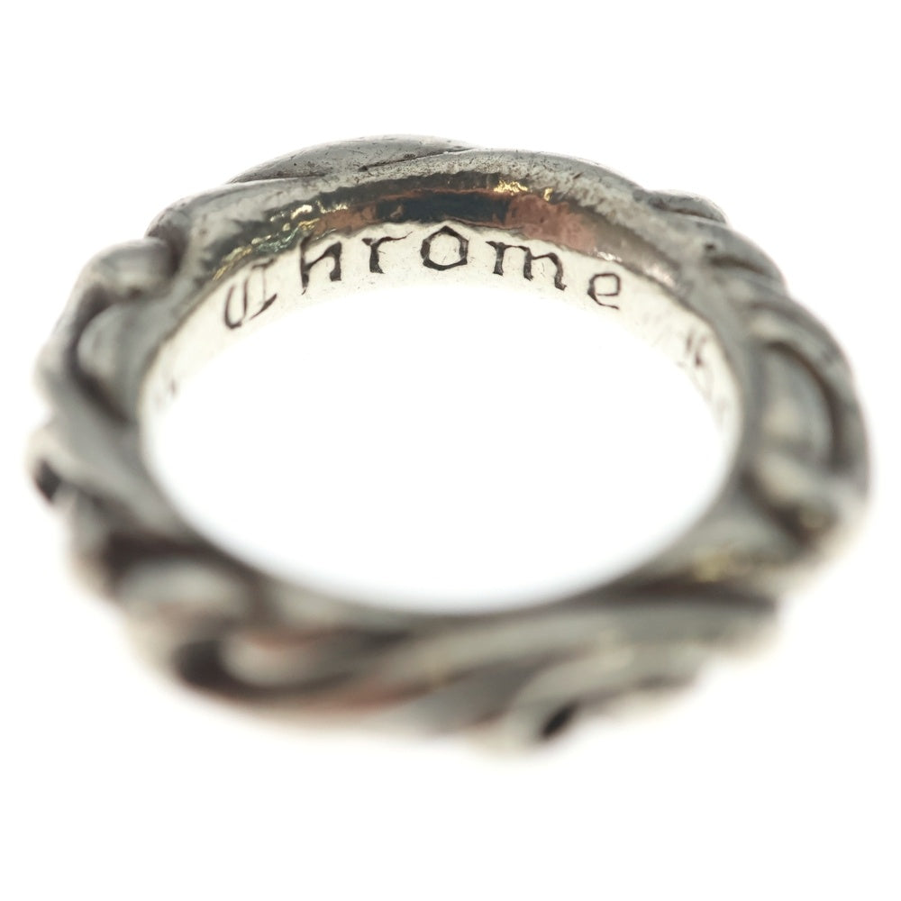CHROME HEARTS(クロムハーツ) SCRL BAND スクロールバンド リング シルバー BCA351 レディース