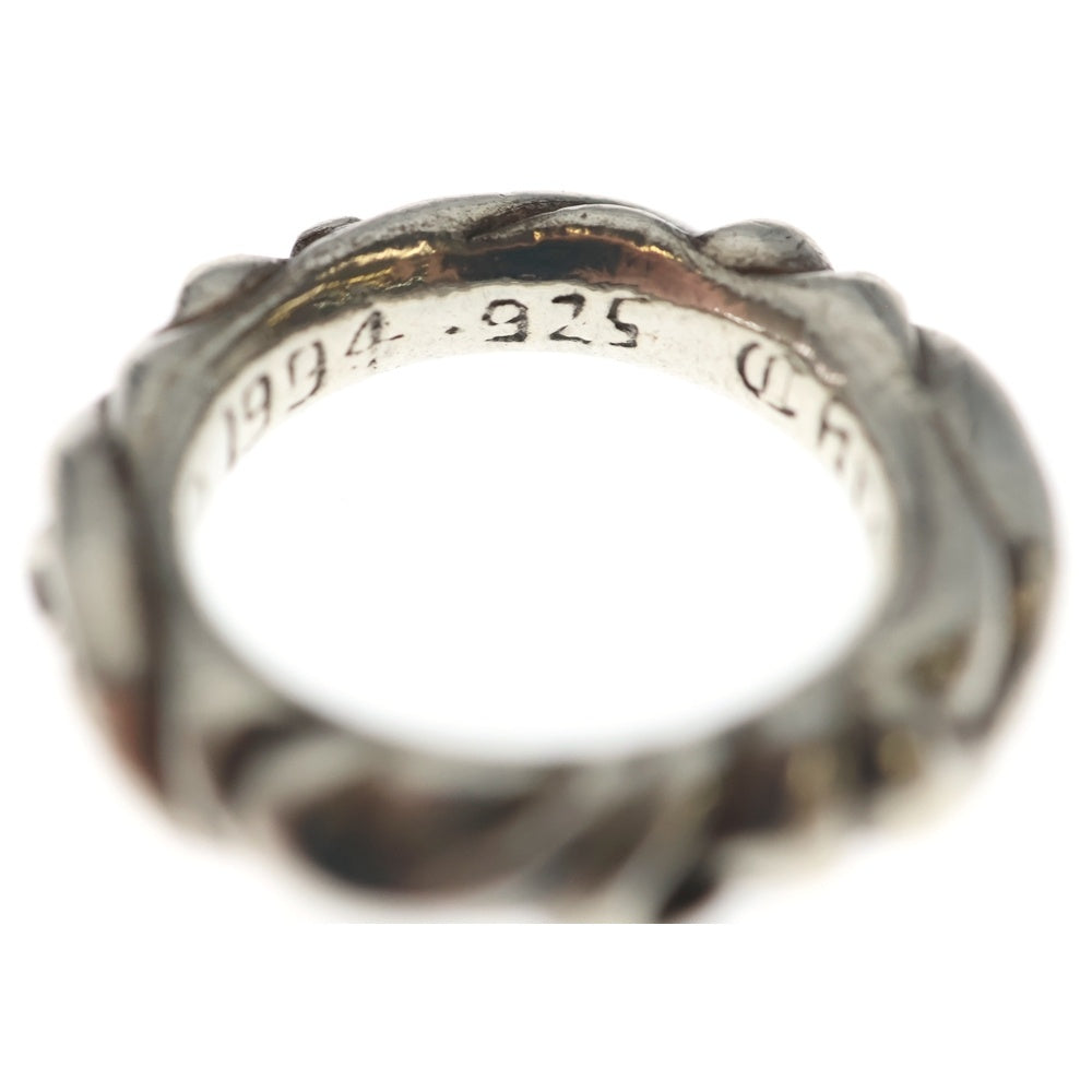 CHROME HEARTS(クロムハーツ) SCRL BAND スクロールバンド リング シルバー BCA351 レディース