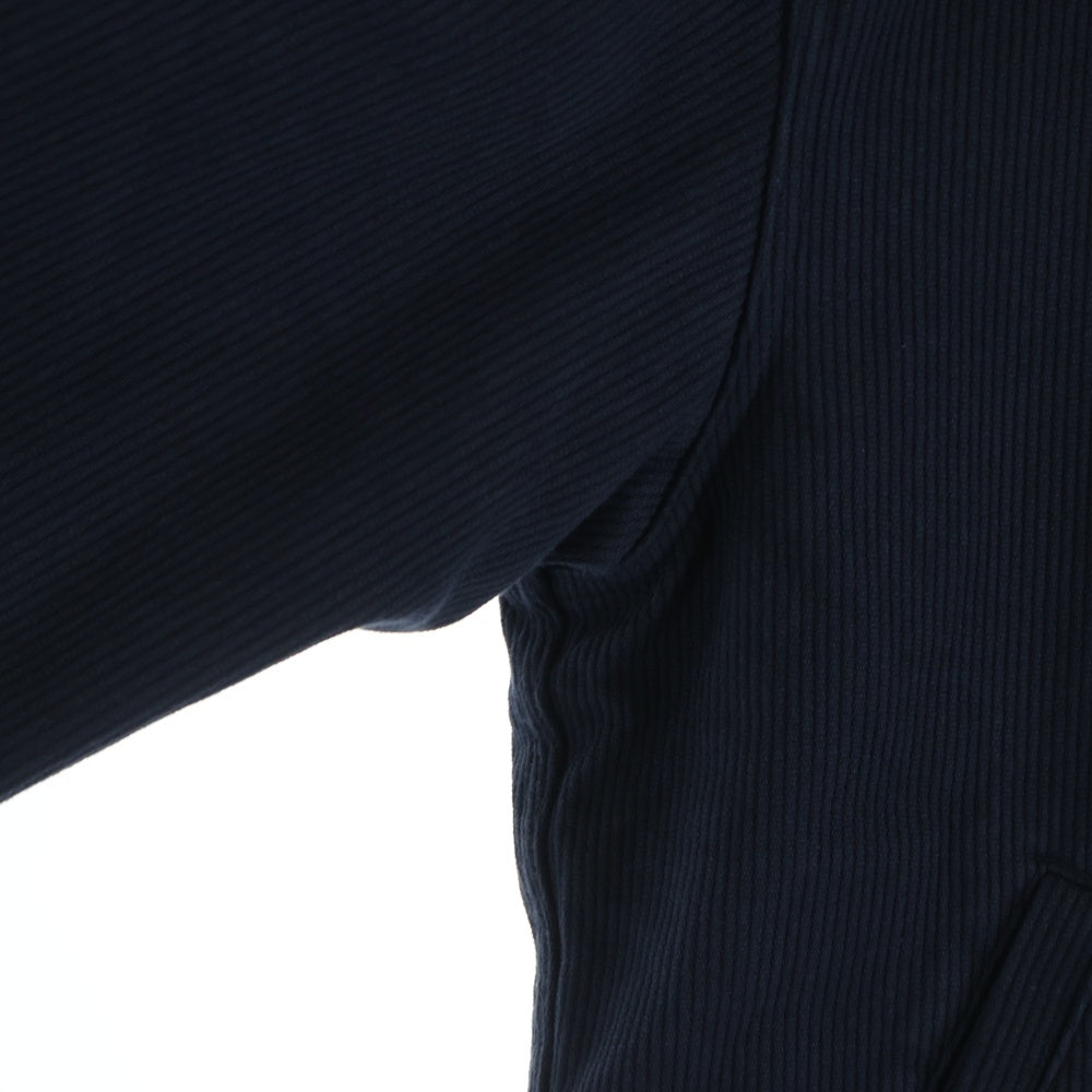 TENDERLOIN(テンダーロイン) 15AW T-COACH JKT PIQUE ロゴワッペン コーデュロイ インナーボア ピケ コーチジャケット ネイビー