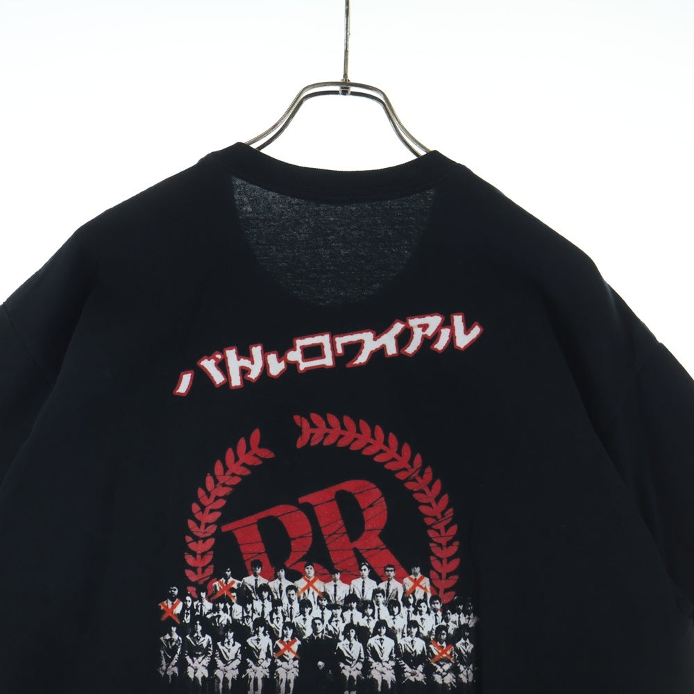 VINTAGE(ヴィンテージ) 00s GILDAN Battle Royale バトルロワイヤル ムービー プリント クルーネック 半袖Tシャツ カットソー ブラック