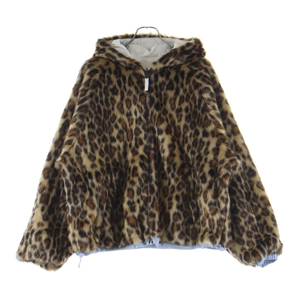 SUPREME(シュプリーム) 25SS Faux Fur Reversible Hooded Track Jacket フェイクファー リバーシブル フーデッド トラックジャケット ブルゾン ホワイト