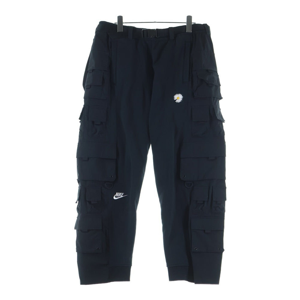 NIKE(ナイキ) ×PEACEMINUSONE ピースマイナスワン 切替 イージーカーゴパンツ ブラック DR0095-010