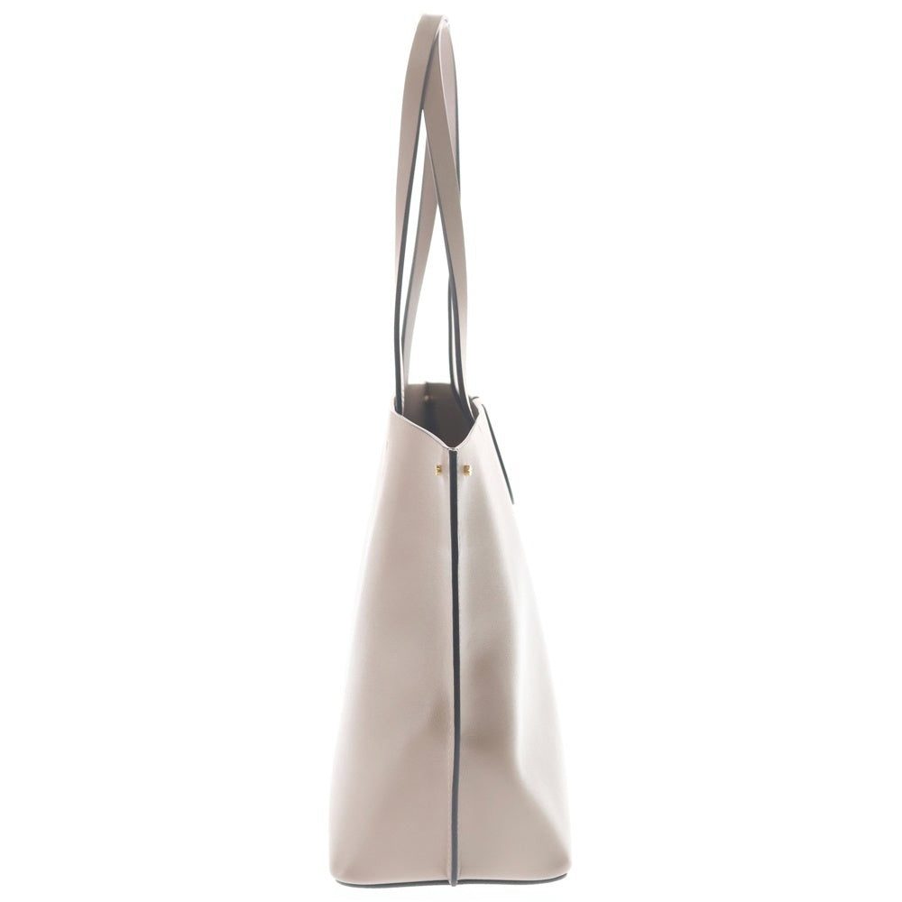 VALENTINO GARAVANI(ヴァレンチノガラヴァーニ) V Logo Fillme Shopper Bag Small ロゴ ショッパー レザー トートバッグ ブラウン レディース