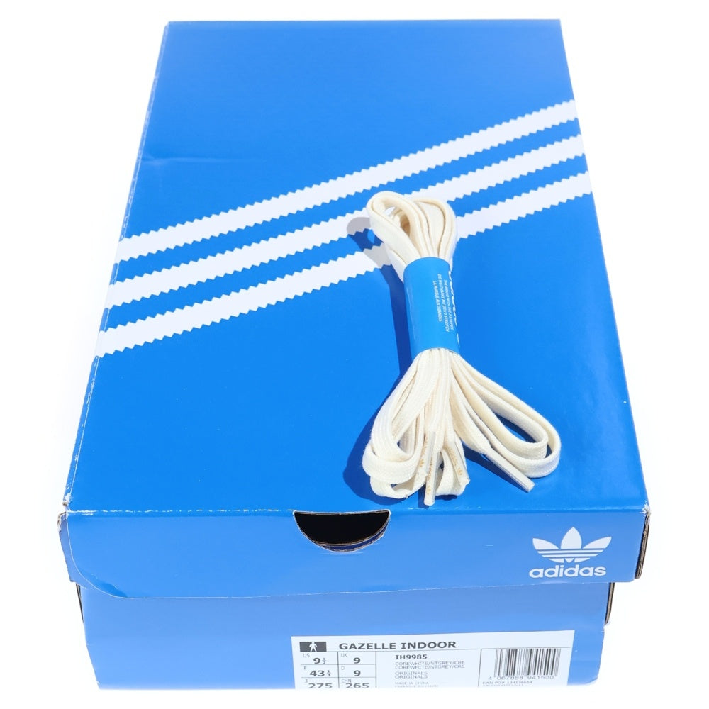adidas(アディダス) ×Hikari Shibata Gazelle Indoor 柴田ひかり ガゼルインドア ローカットスニーカー ホワイト US9.5/26.5cm IH9985