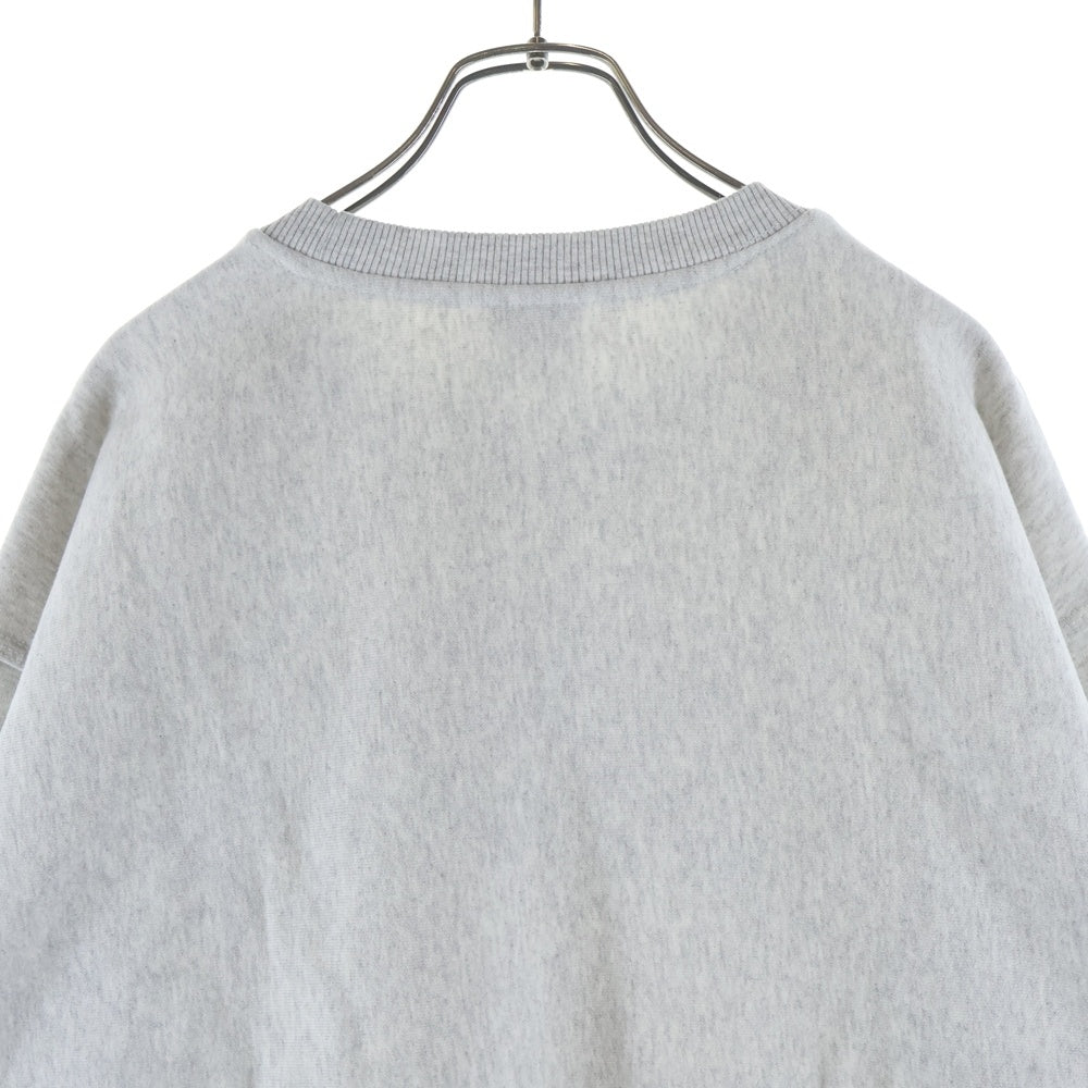 STUSSY(ステューシー) ×Our Legacy Work Shop Collegiate Crew アワーレガシー ワークショップカレッジエイト クルーネック スウェット トレーナー グレー