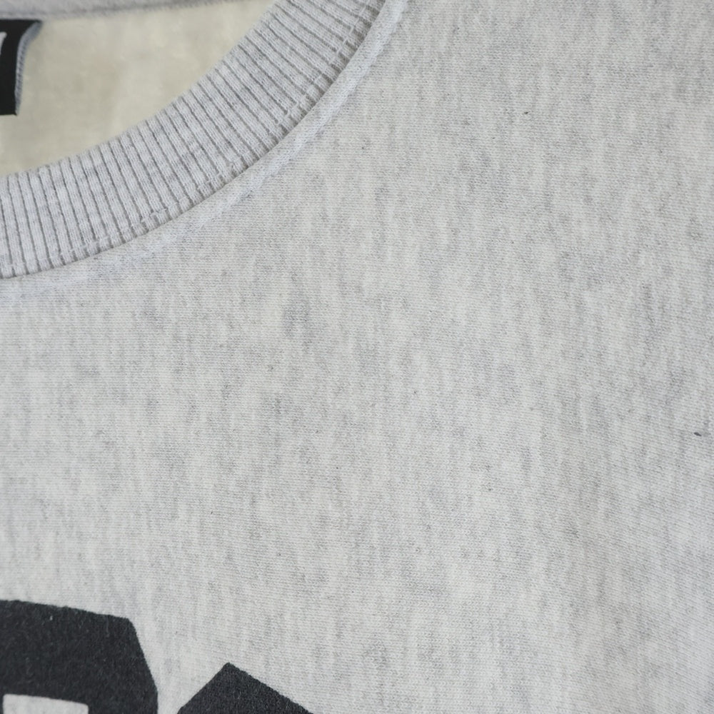 STUSSY(ステューシー) ×Our Legacy Work Shop Collegiate Crew アワーレガシー ワークショップカレッジエイト クルーネック スウェット トレーナー グレー