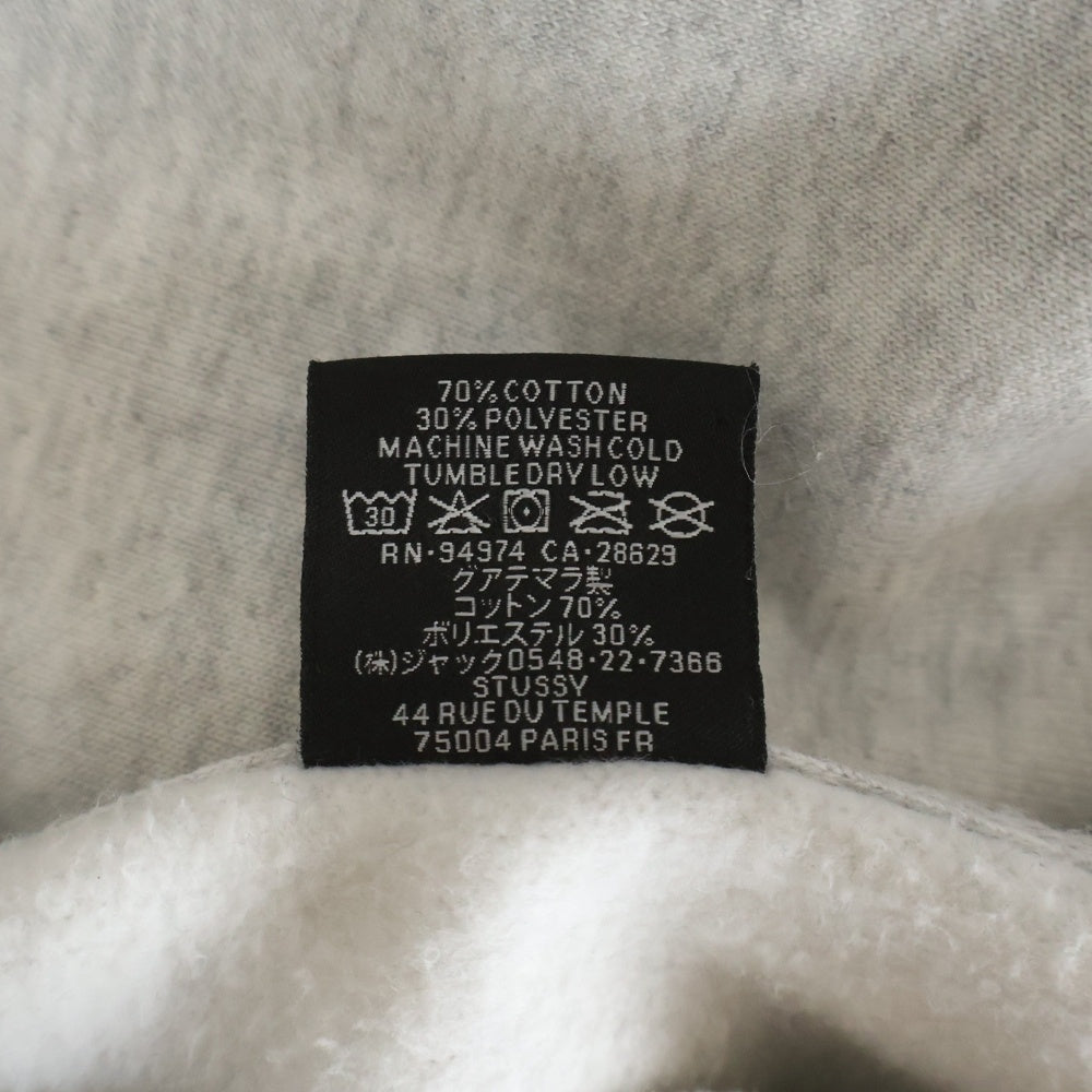 STUSSY(ステューシー) ×Our Legacy Work Shop Collegiate Crew アワーレガシー ワークショップカレッジエイト クルーネック スウェット トレーナー グレー
