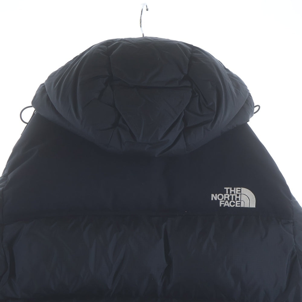 THE NORTH FACE(ザノースフェイス) SUMMIT JACKET ロゴ刺繍 ジップアップ フーディー サミット ダウンジャケット ブラック NFD00063