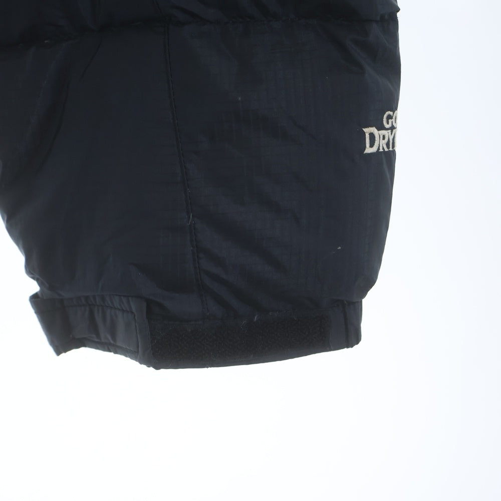 THE NORTH FACE(ザノースフェイス) SUMMIT JACKET ロゴ刺繍 ジップアップ フーディー サミット ダウンジャケット ブラック NFD00063