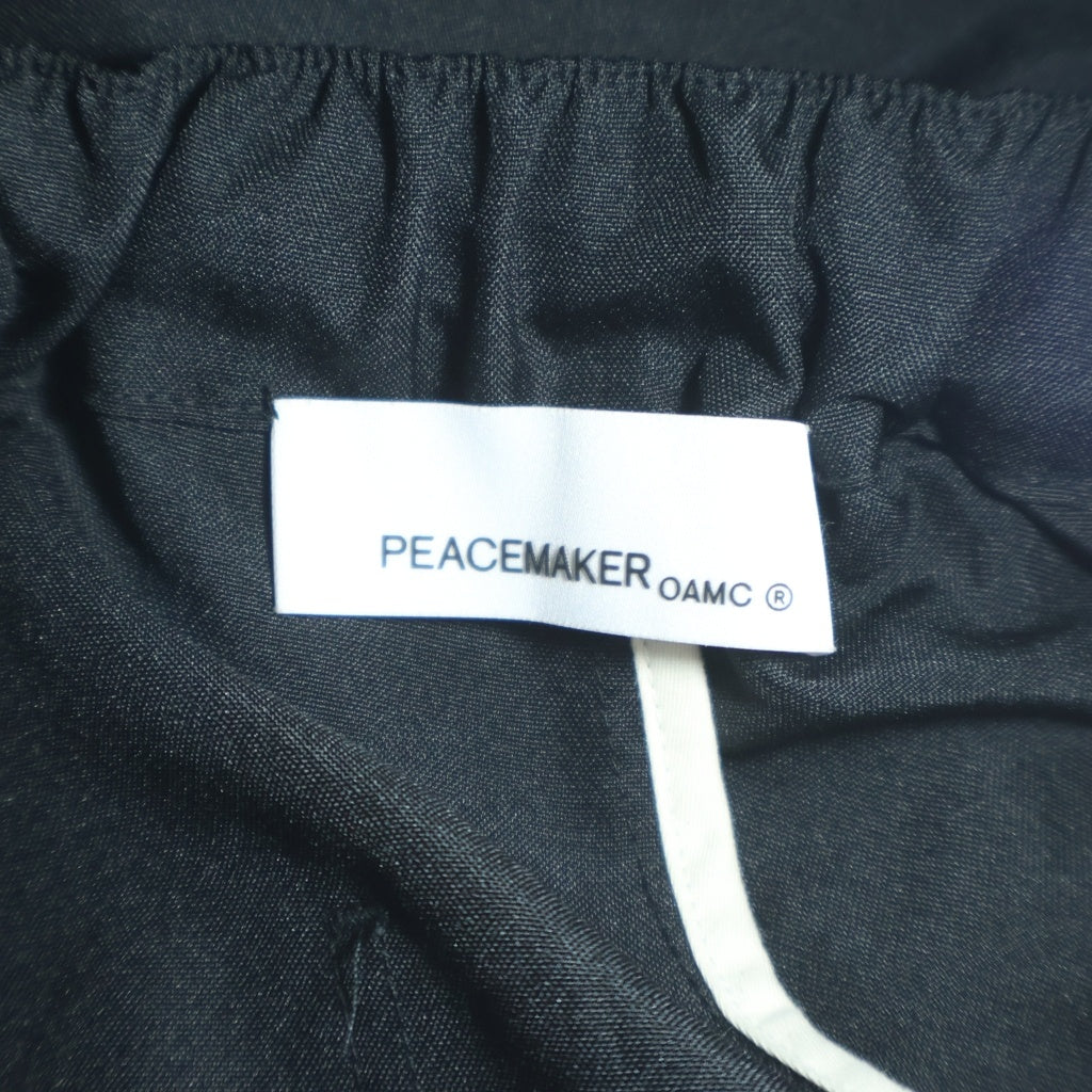 OAMC(オーエーエムシー) 25SS Base Pants ベース イージーパンツ スラックス ブラック PCM1OP02APL001099