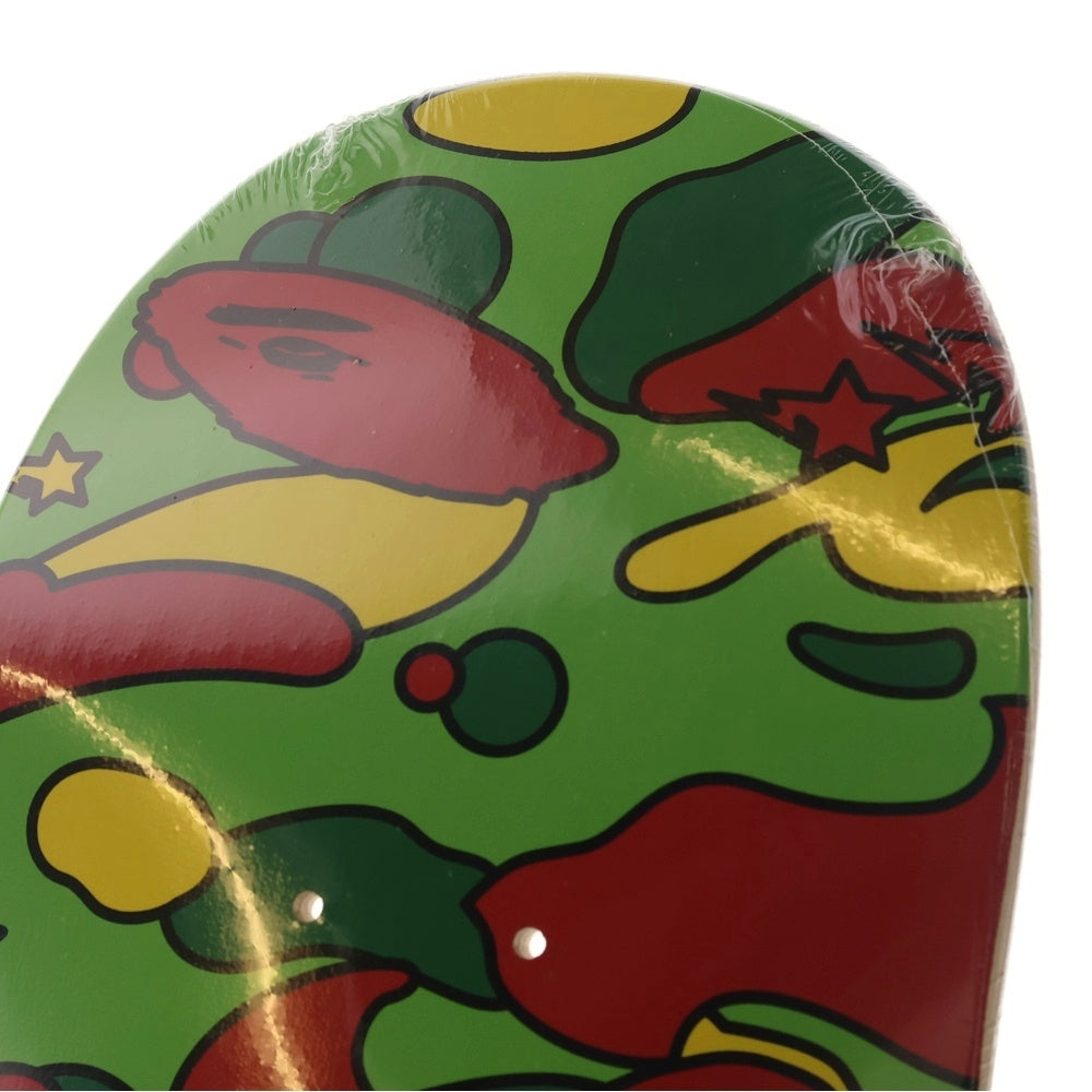 A BATHING APE(アベイシングエイプ) COLOR BAPE SPACE CAMO SKATEBOARD DECK ベイプ スペースカモ スケートボード デッキ マルチ 1H70182023