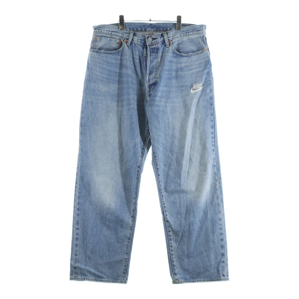 Levi's(リーバイス) × NIKE Baggy Jean ナイキ ロゴエンブロイダリー ブランクタグ デニム バギージーンズ デニムパンツ インディゴ PC9-002TN-0000