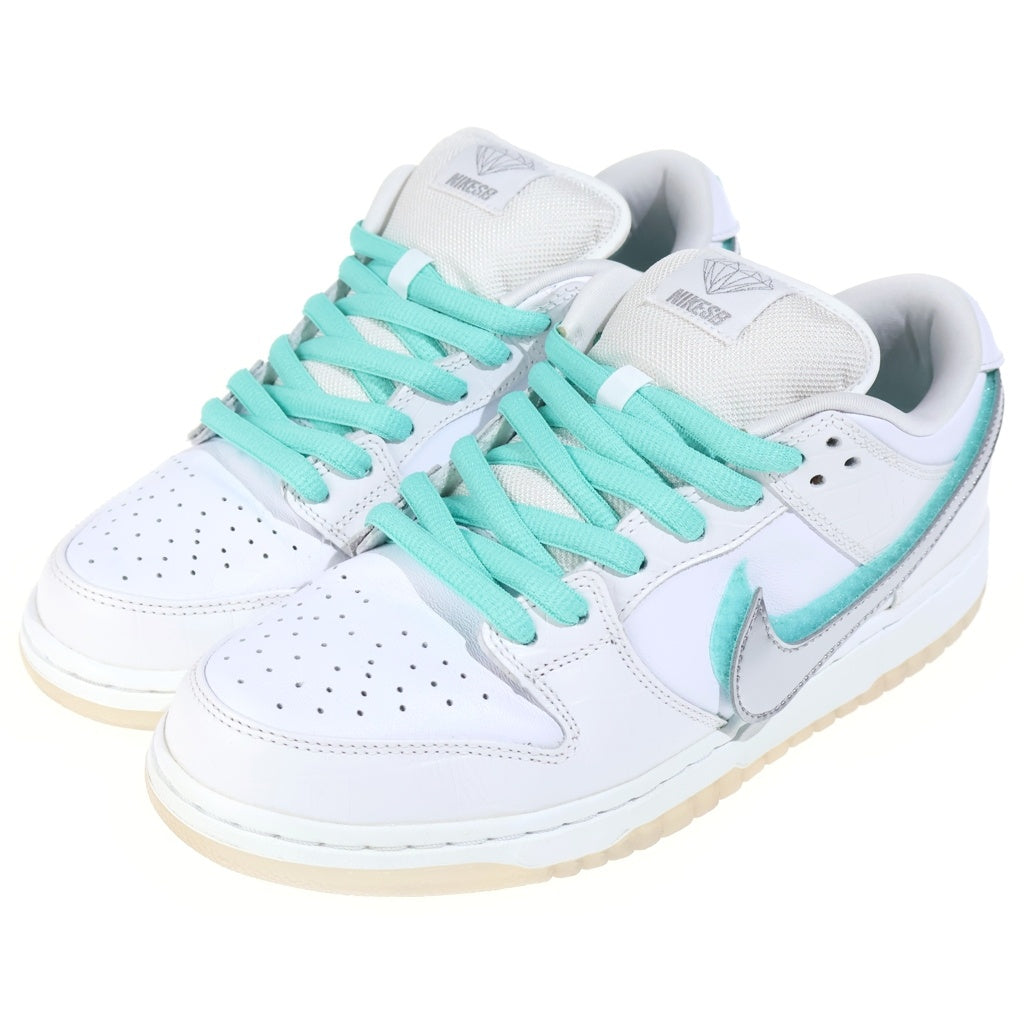 NIKE(ナイキ) ×DIAMOND SUPPLY DUNK LOW PRO OG QS ダイヤモンド サプライ ダンク ローカットスニーカー ホワイト US9/27cm BV1310-100