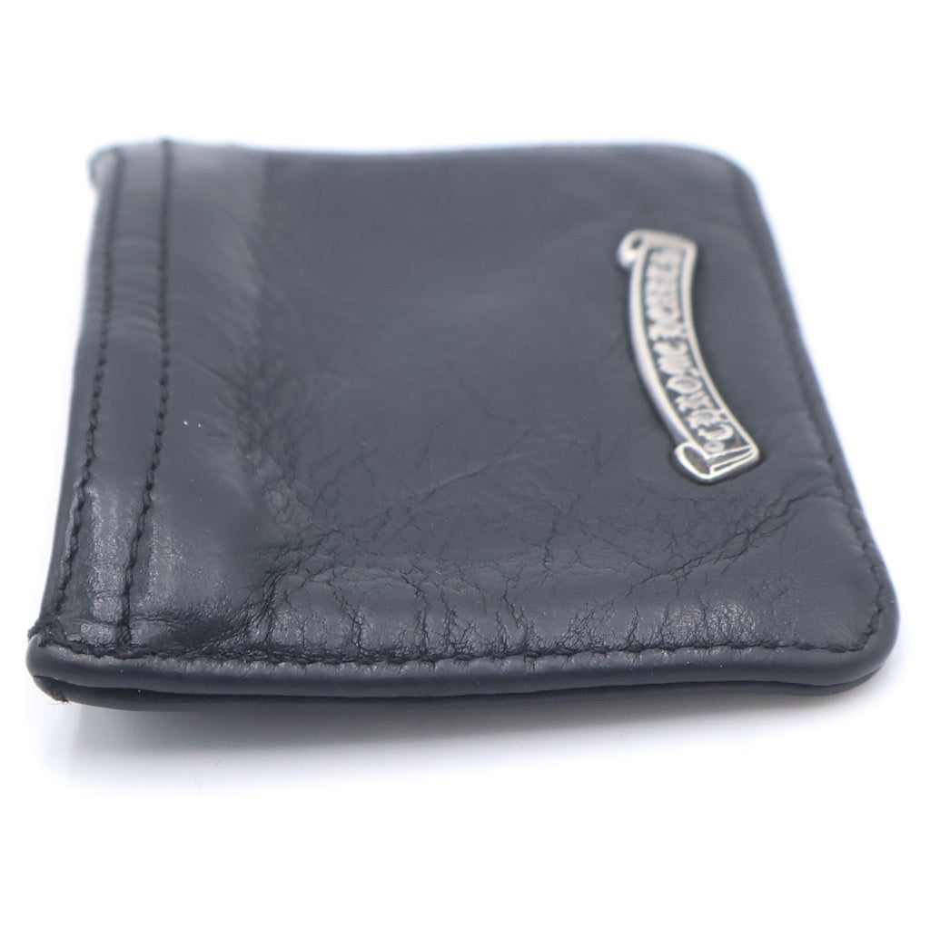CHROME HEARTS(クロムハーツ) ZPR CHNG PURSE2 チェンジパース #2ダガージップコインケース レザー ブラック