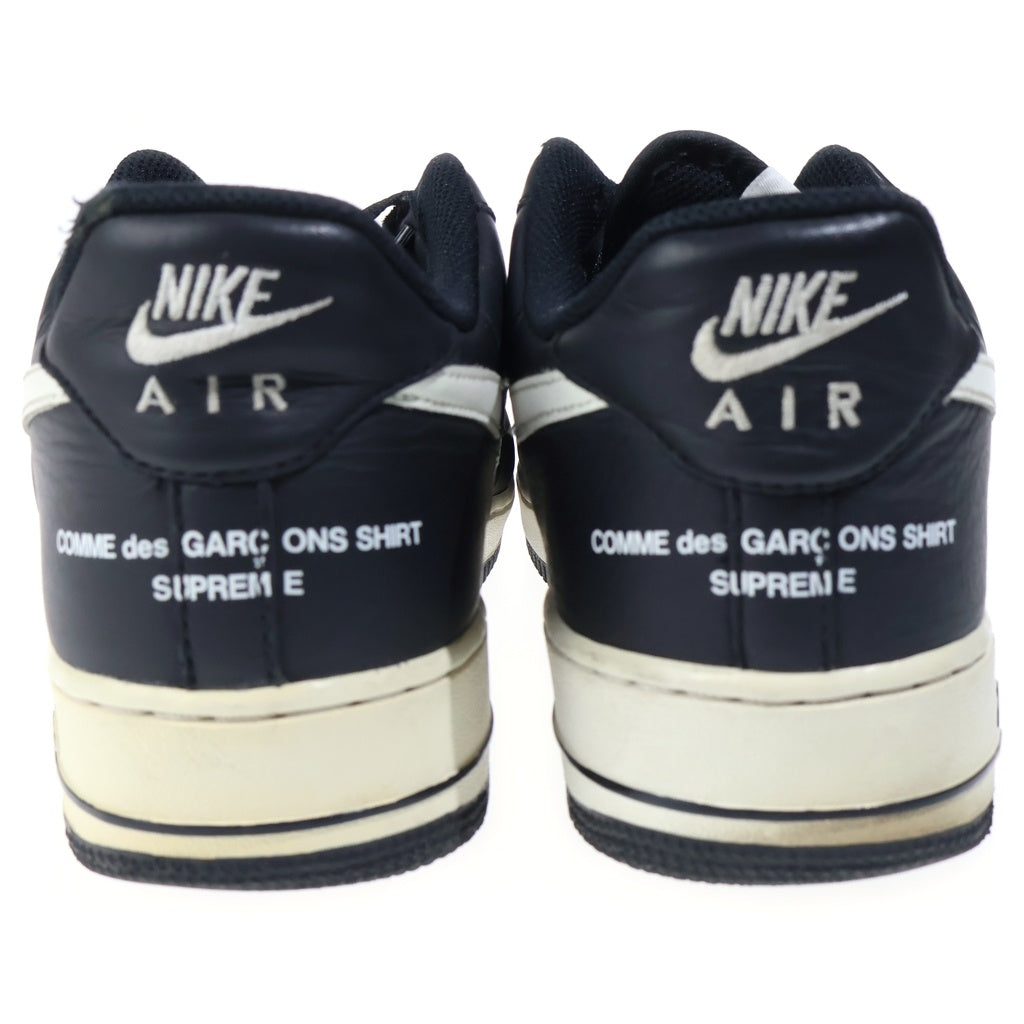 NIKE(ナイキ) 18AW ×Supreme ×COMME des GARCONS SHIRT AIR FORCE 1 LOW シュプリーム コムデギャルソンシャツ エアフォース1 ローカットスニーカー US11/29cm AR7623-001