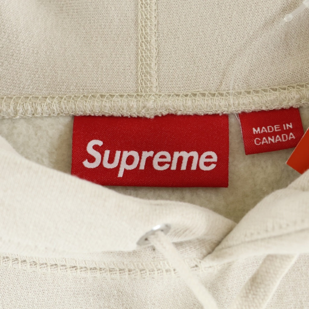 SUPREME(シュプリーム) 24AW Box Logo Hooded Sweatshirt ボックスロゴ プルオーバースウェット パーカー アイボリー