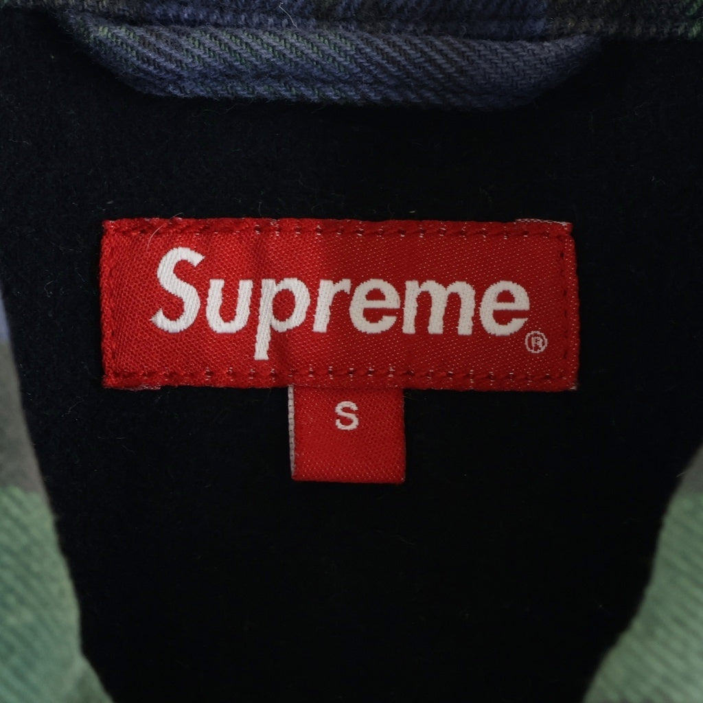 SUPREME(シュプリーム) 16AW Denim Herrington Jacket デニムハリントンジャケット ブルゾン ネイビー/グリーン