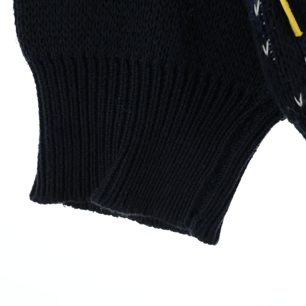 Dime(ダイム) Magic Heavy Crew Knit Slate マジックヘビークルーネックニットセーター ネイビー