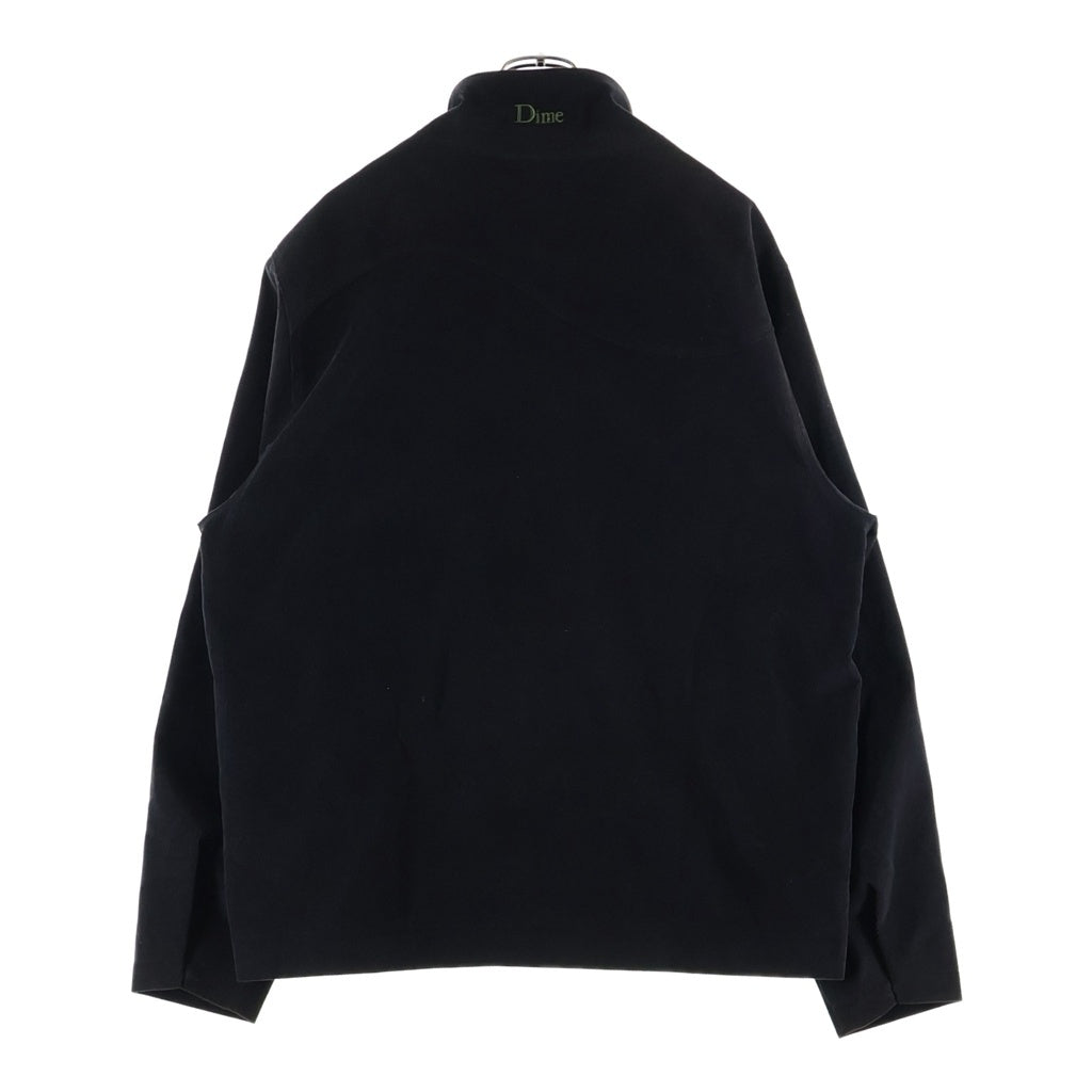 Dime(ダイム) Corduroy Cargo Jacket コーデュロイ カーゴ ジップアップ ジャケット ブルゾン ブラック