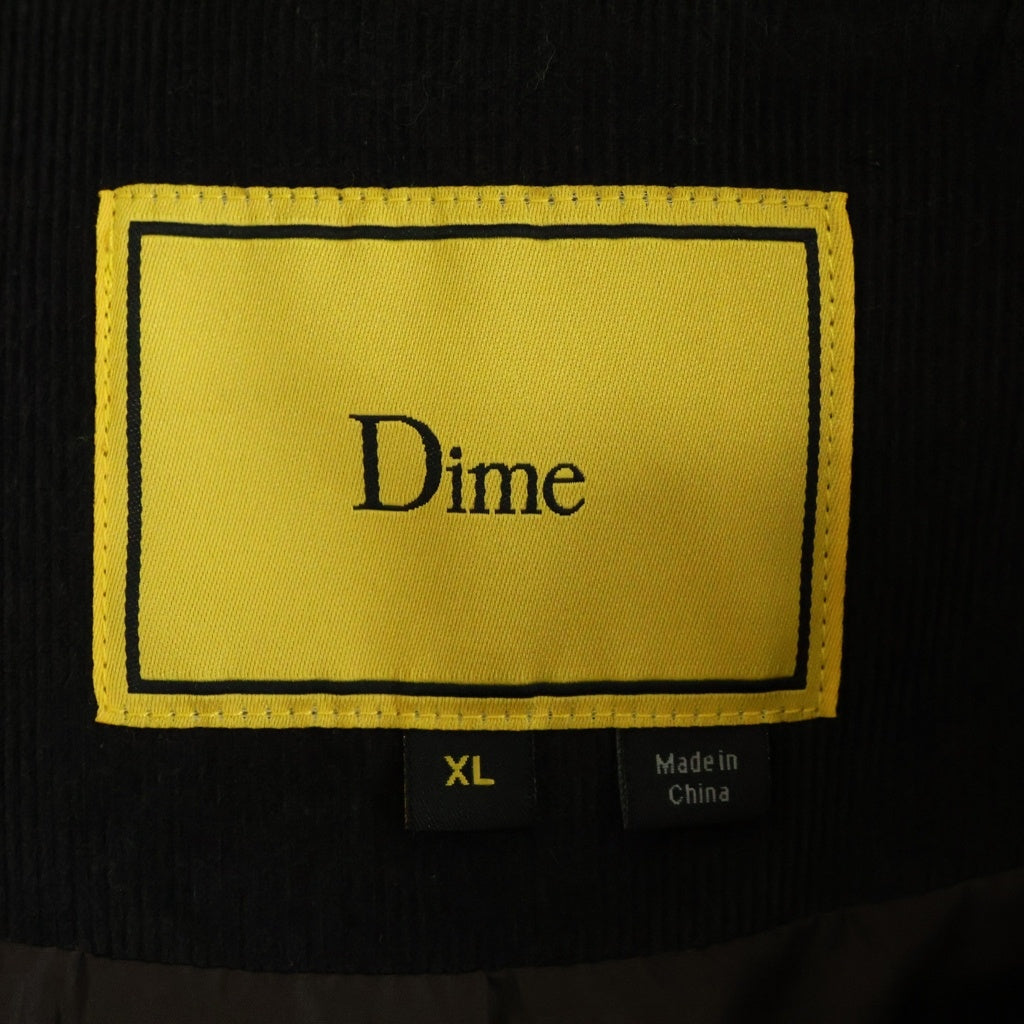 Dime(ダイム) Corduroy Cargo Jacket コーデュロイ カーゴ ジップアップ ジャケット ブルゾン ブラック
