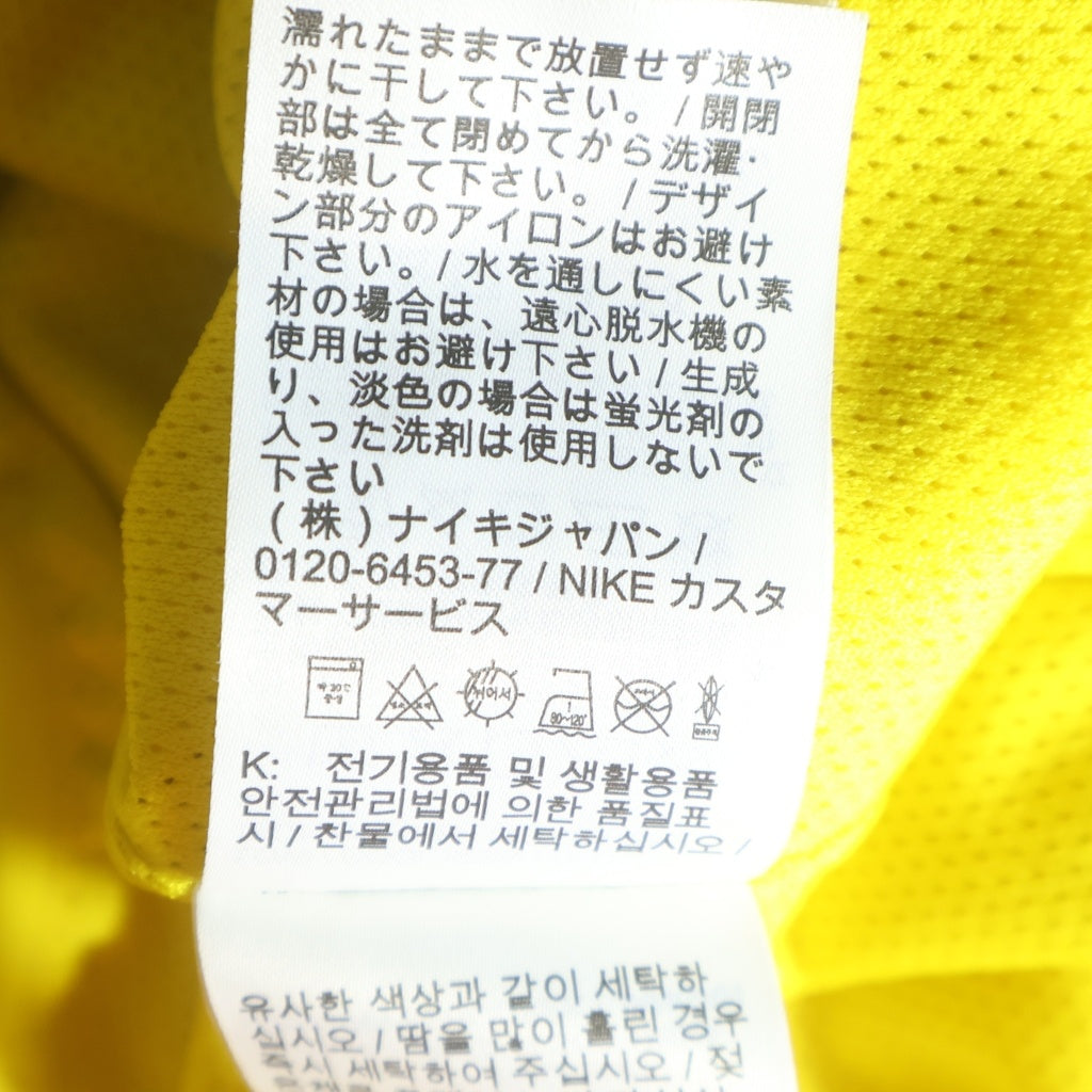 SUPREME(シュプリーム) 25SS Track Jacket ロゴ刺繍 ジップアップ ナイロンジャケット イエロー HF9622-735