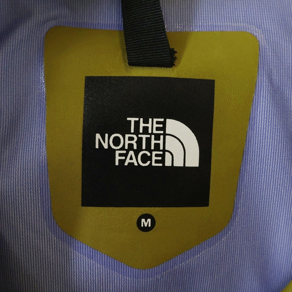 THE NORTH FACE(ザノースフェイス) ロゴ刺繍 ハーフジップ マウンテンパーカー ナイロンジャケット イエロー NP62105Z