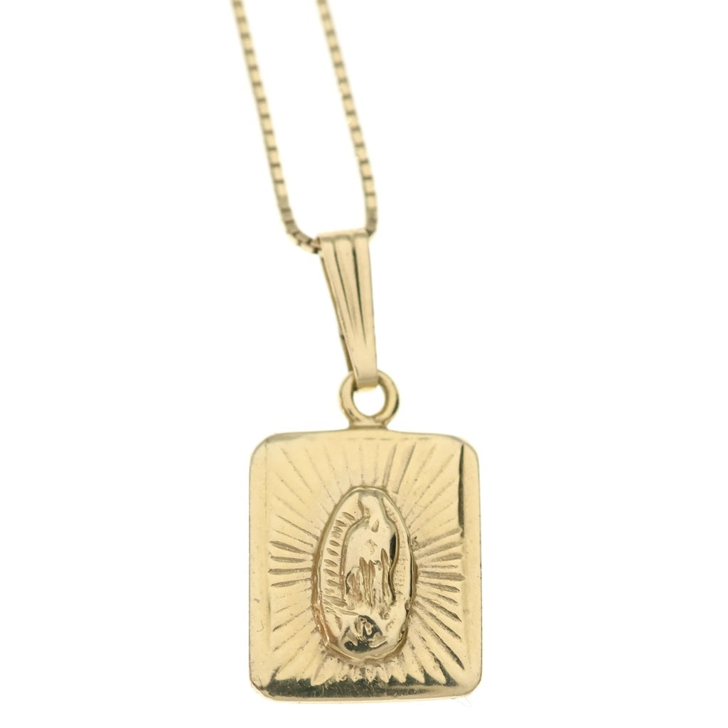 SUPREME(シュプリーム) 14SS K14 Virgin of Guadalupe Pendant ヴァージン オブ グアダルーペ マリア ネックレス ゴールド
