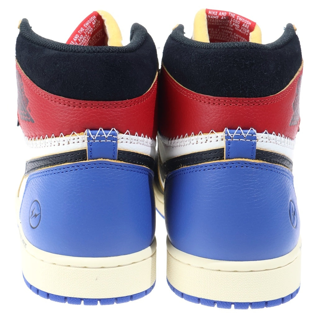 NIKE(ナイキ) Air Jordan 1 High OG fragment design UNION エアジョーダン1 フラグメントデザイン ユニオン ハイカットスニーカー マルチ US11.5/29.5cm IO7847-002