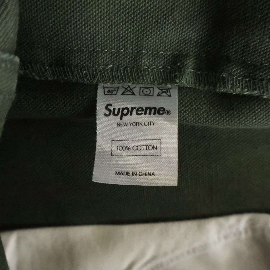 SUPREME(シュプリーム) ジッパーフライ スリムストレート デニムパンツ カーキ