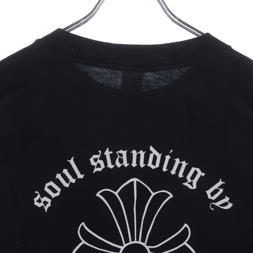 CHROME HEARTS(クロムハーツ) KYOSUKE HIMURO OLD L/S Tee 氷室京介ロゴプリント ロングスリーブTシャツ 長袖カットソー ロンT ブラック