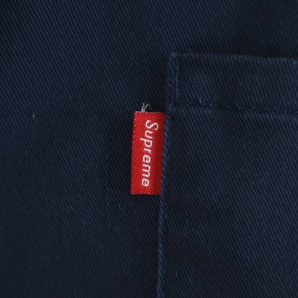 SUPREME(シュプリーム) 19AW Cop Car Embroidered Work Jacket 葵産業 コップカー 裏地キルティング ワークジャケット ネイビー