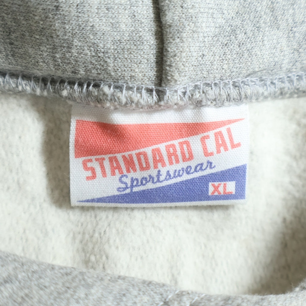 STANDARD CALIFORNIA(スタンダード カリフォルニア) × PEANUTS SNOOPY JOE COOL Hoodie ピーナッツ スヌーピー プリント プルオーバースウェットパーカー フーディ グレー