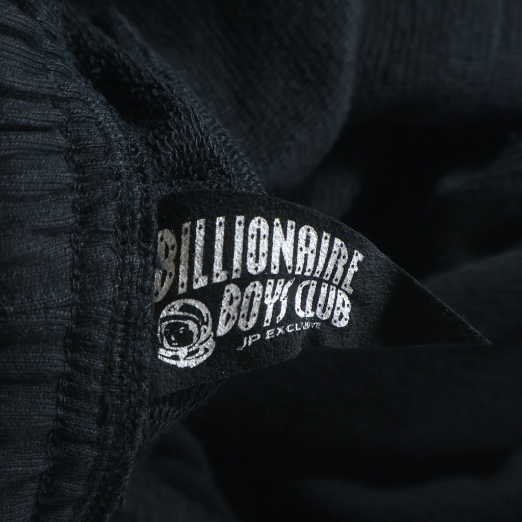 WIND AND SEA(ウィンダンシー) × BILLIONAIRE BOYS CLUB SWEAT PANTS ビリオネアボーイズクラブ ロゴプリント スウェットパンツ ブラック BBCJP205SP001