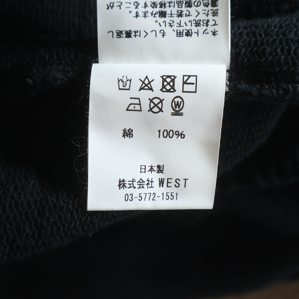 WIND AND SEA(ウィンダンシー) × BILLIONAIRE BOYS CLUB SWEAT PANTS ビリオネアボーイズクラブ ロゴプリント スウェットパンツ ブラック BBCJP205SP001