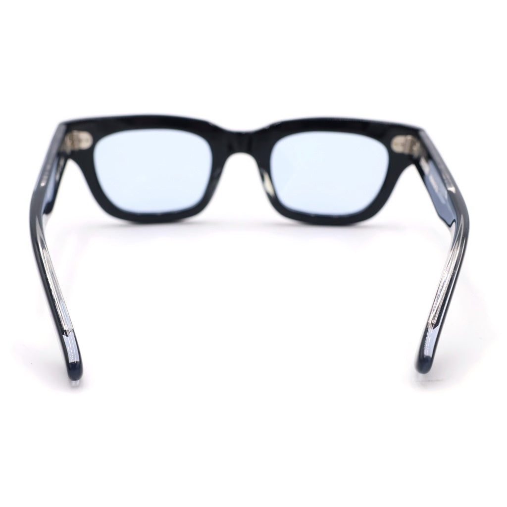 EFFECTOR(エフェクター) MUNAKATA ムナカタ スケルトンテンプル スクエアフレーム アイウェア 眼鏡 ブラック
