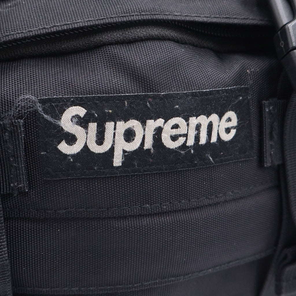 SUPREME(シュプリーム) 19AW Waist Bag ウエスト ナイロン スモールボックスロゴ バッグ ブラック