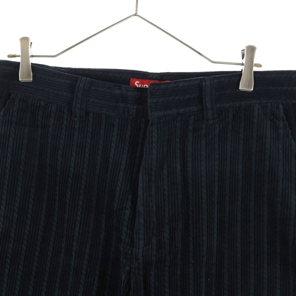 SUPREME(シュプリーム) 19SS Rope Corduroy Work Short ロープコーデュロイ ハーフパンツ ショーツ ブラック