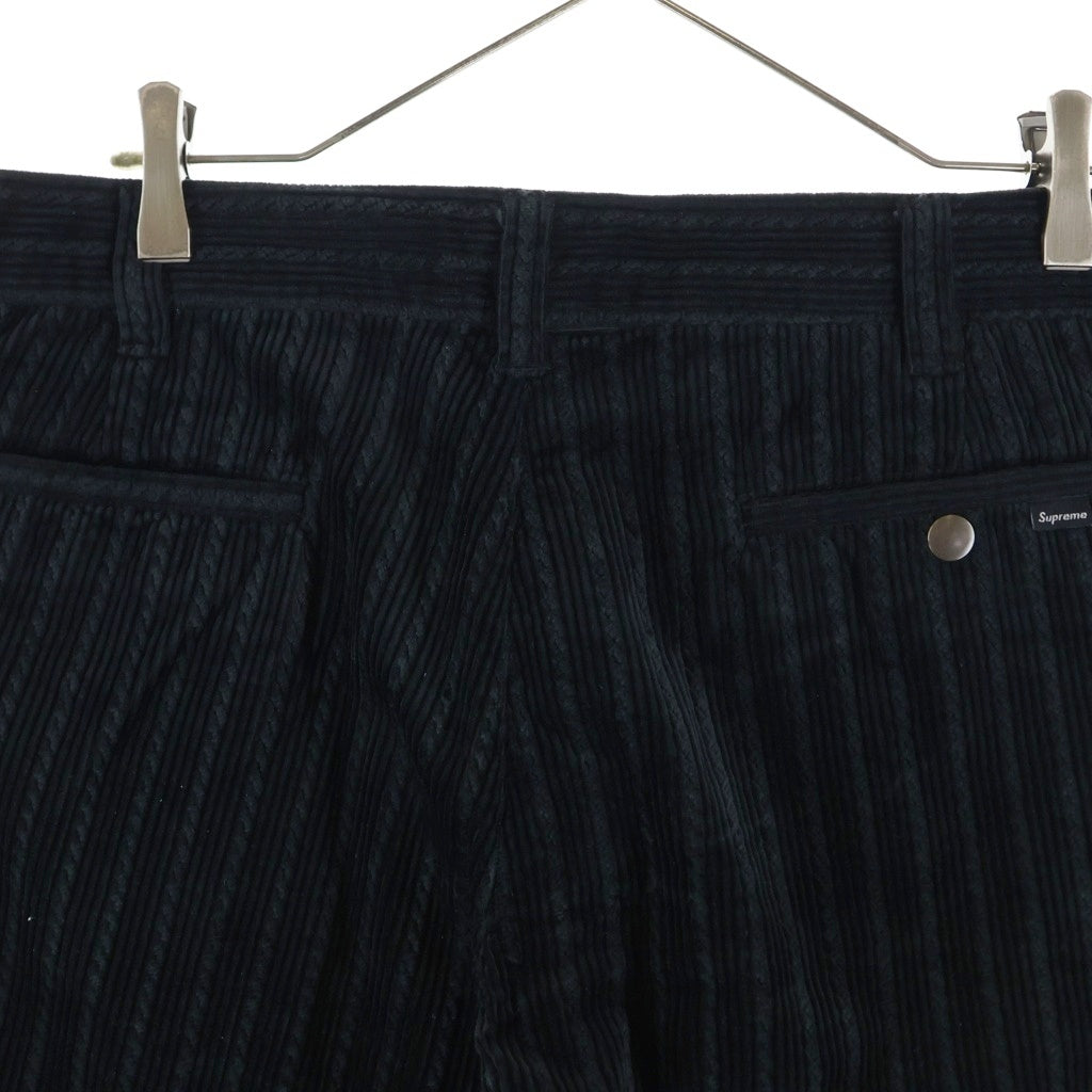 SUPREME(シュプリーム) 19SS Rope Corduroy Work Short ロープコーデュロイ ハーフパンツ ショーツ ブラック