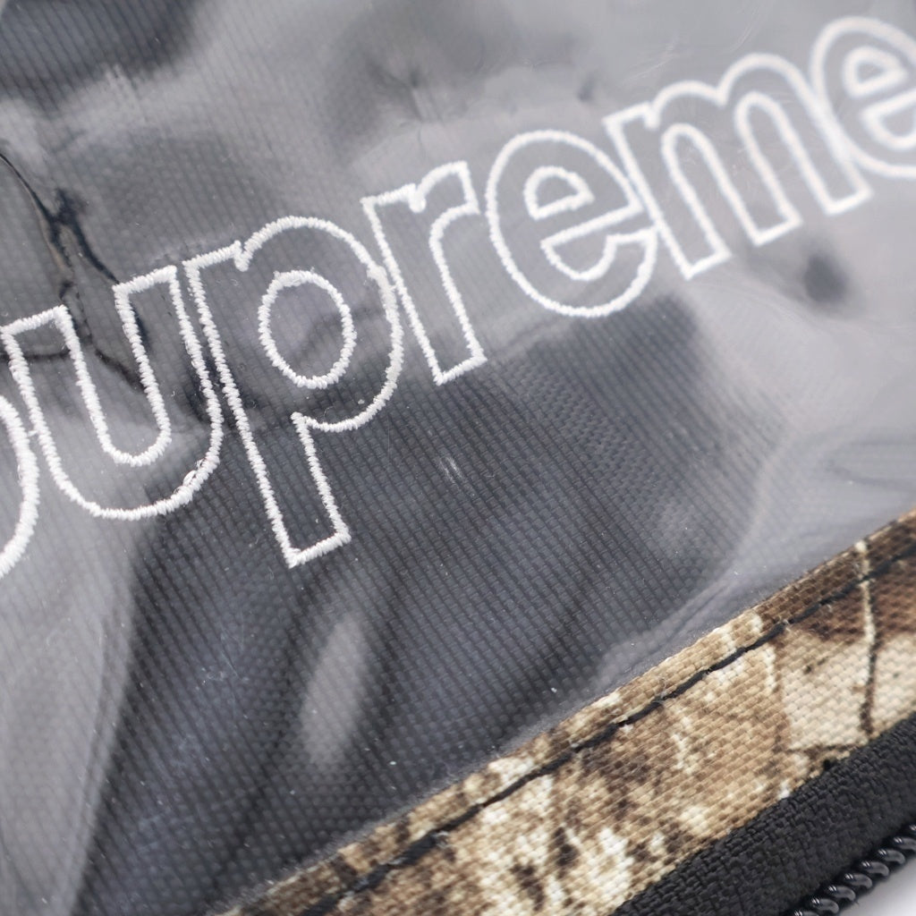SUPREME(シュプリーム) 19AW Small Zip Pouch リアルツリー スモールジップ ポーチ ブラウン レディース