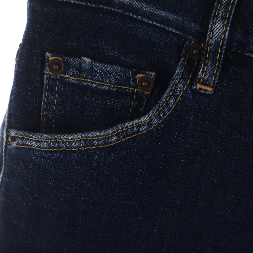 DSQUARED2(ディースクエアード) Relax Long Crotch Jean リラックス ロング クロッチ ジーンズ ボタンフライ スリムストレート デニムパンツ インディゴ S78LB0076 S30838
