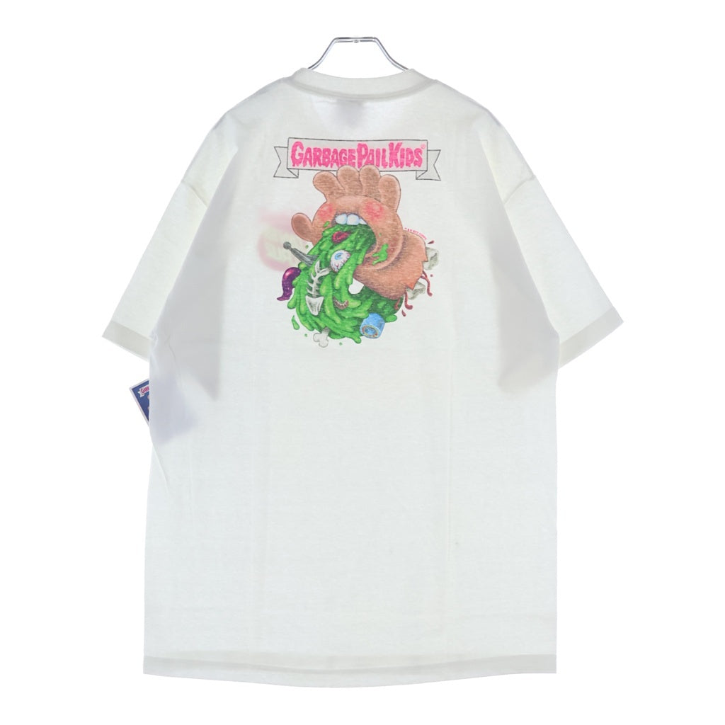 SANTA CRUZ(サンタクルーズ) 2017 × GARBAGE PAIL KIDS HEAVING HAND TEE ガーベッジ ペイル キッズ ヒービング ハンズ プリント クルーネック 半袖Tシャツ カットソー ホワイト
