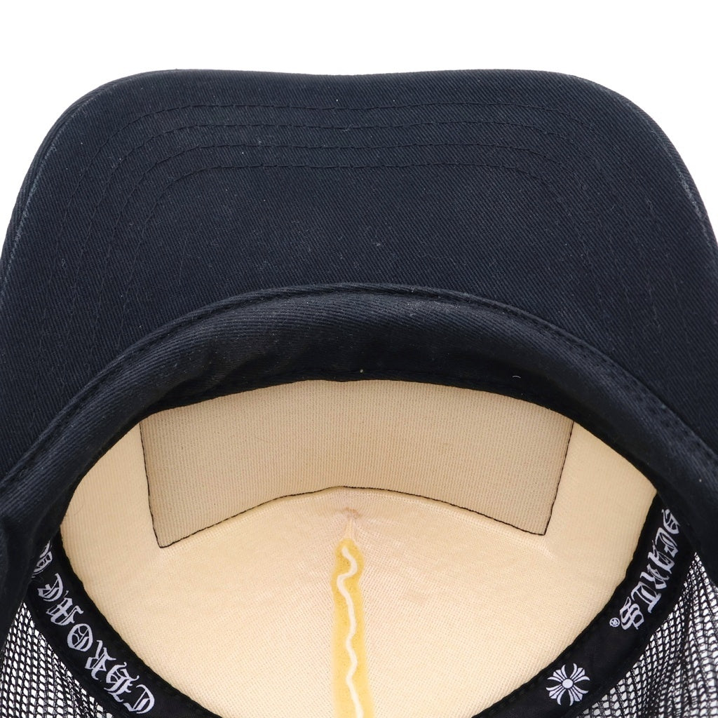CHROME HEARTS(クロムハーツ) TRUCKER CAP トラッカー メッシュキャップ ホワイト/ブラック