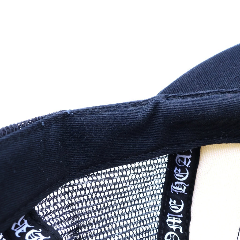 CHROME HEARTS(クロムハーツ) TRUCKER CAP トラッカー メッシュキャップ ホワイト/ブラック