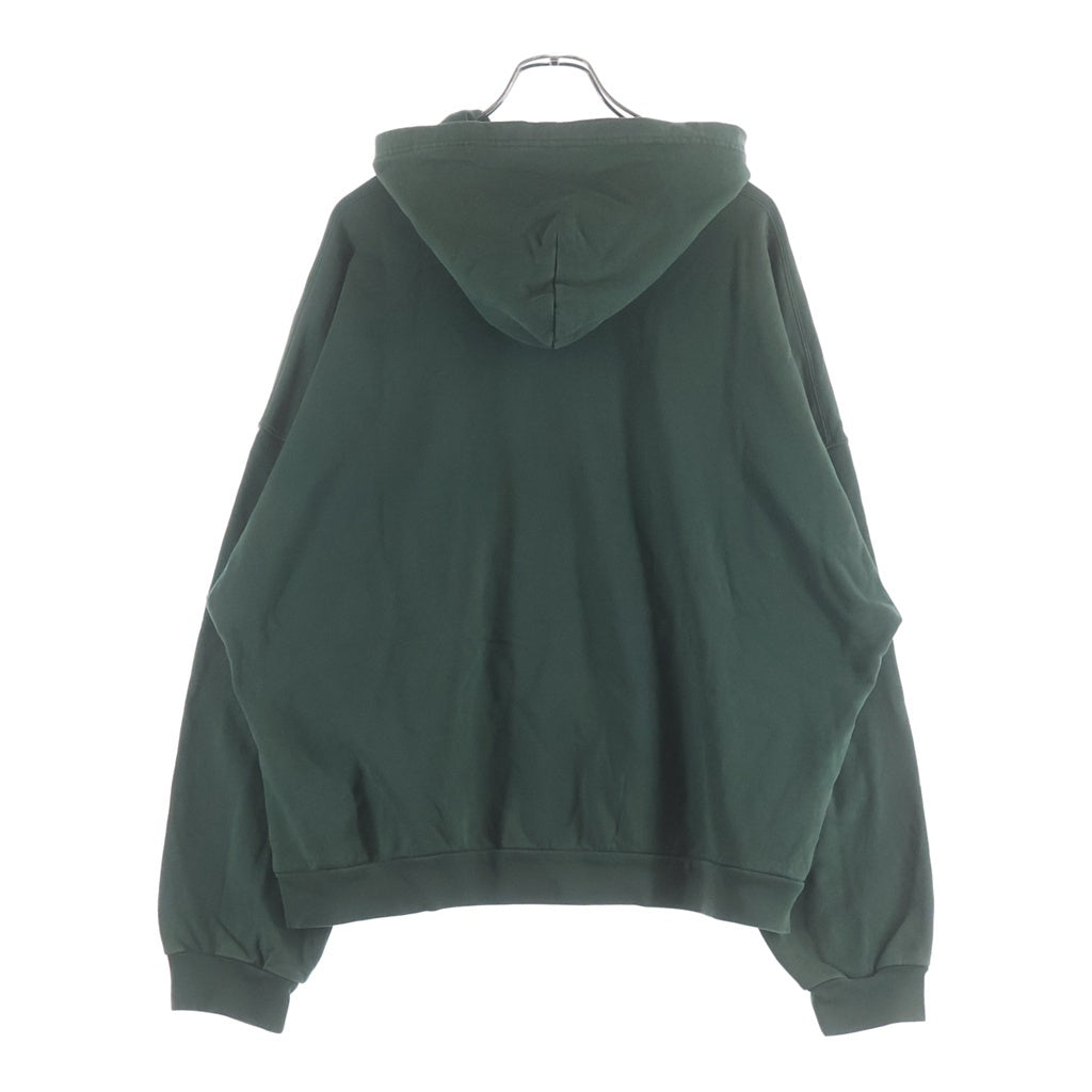BALENCIAGA(バレンシアガ) 22SS PARIS Hoodie パリス フロントロゴ刺繍 プルオーバーパーカー フーディー グリーン 674986 TLVL8