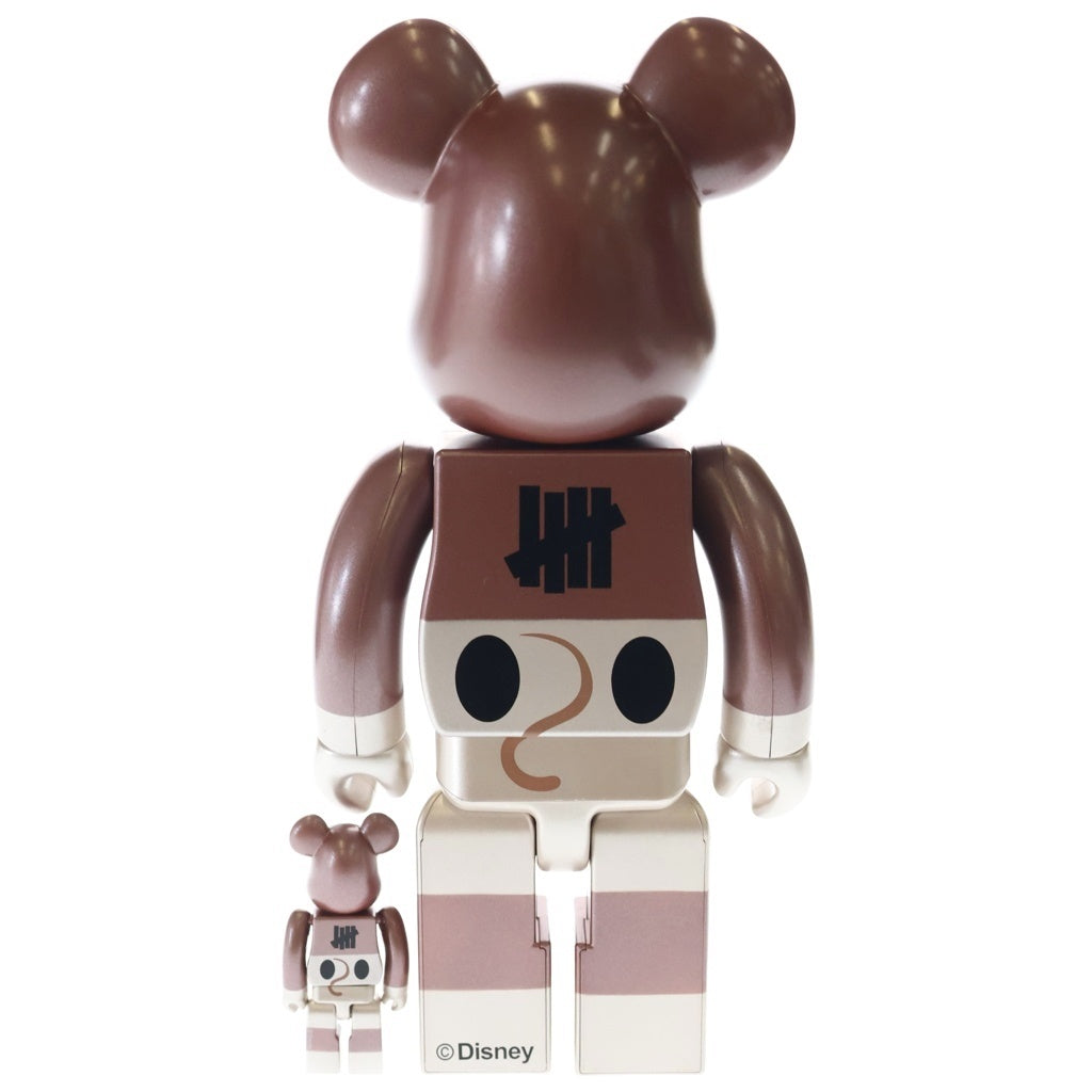 MEDICOM TOY(メディコムトイ) ×UNDEFEATED×DISNEY BE@RBRICK MICKEY THE TRUE ORIGINAL 100%&400% アンディフィーテッド ディズニー ベアブリック 90周年 ミッキー