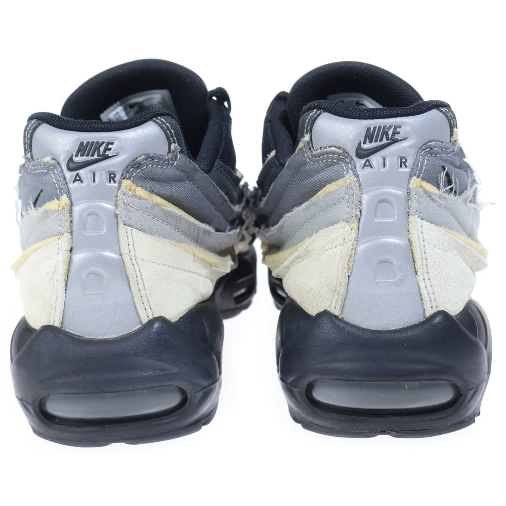 NIKE(ナイキ) ×COMME des GARCONS Air Max 95 コムデギャルソン エアマックス95 ローカットスニーカー US10/28cm CU8406-101 ブラック
