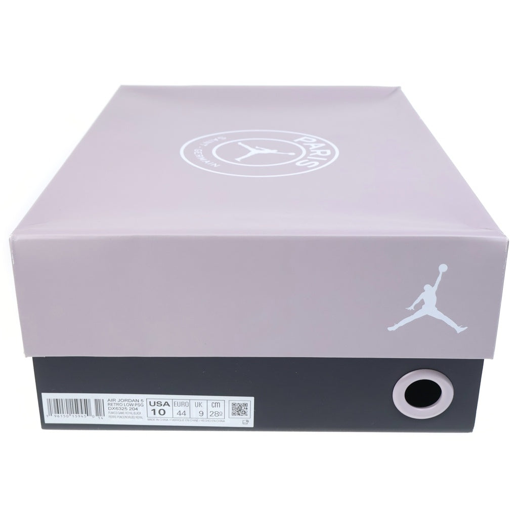 NIKE(ナイキ) ×Paris Saint-Germain PSG Jordan 5 Retro Low パリサンジェルマン エアジョーダン5 レトロ ロー US10/28cm DX6325-204 モカ
