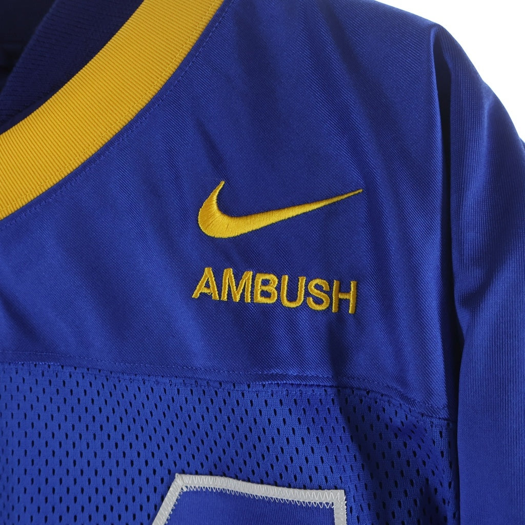 NIKE(ナイキ) ×Ambush Deep Royal Blue Blouson Jacket アンブッシュ ナンバリングレイヤード ディープ ロイヤル ブルー フルジップブルゾン ジャケット ブルー DX6917-455