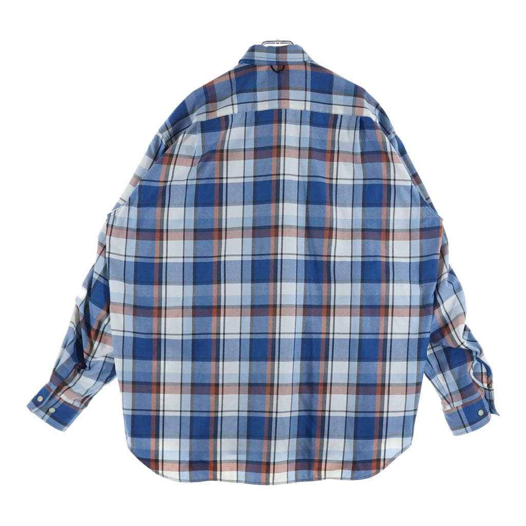 DAIWA PIER39(ダイワ ピアサーティナイン) Tech Work Shirts Flannel Plaids チェック フランネル 長袖 ワーカーシャツ ブルー BE-88022