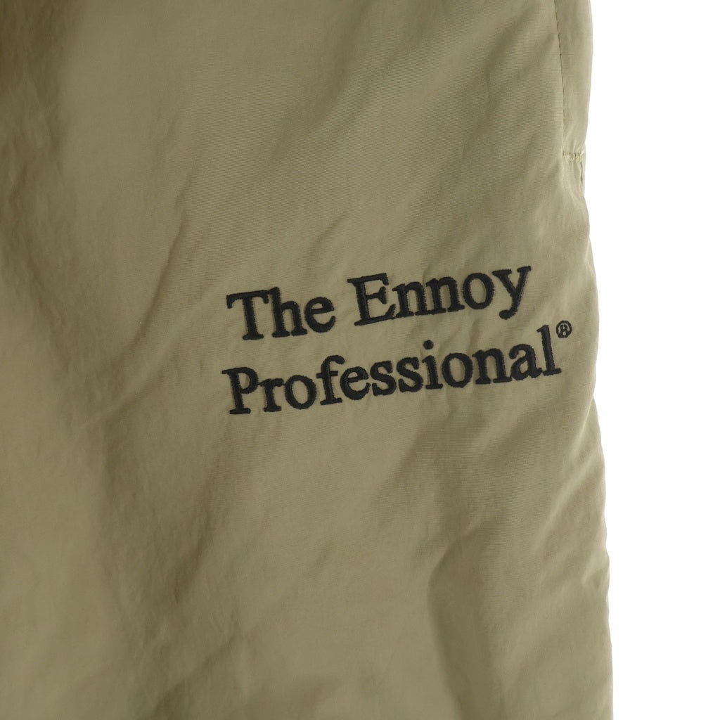 The Ennoy Professional(エンノイプロフェッショナル) 23AW Nylon Padded Pants 中綿 ナイロンパデッドイージーパンツ ベージュ AW23BRENPT05LP